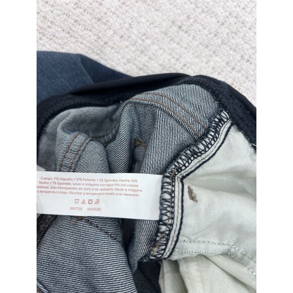 Ingrid & Isabel Maternity Jeans Skinny Over the Belly Dark Blue Wash Sz 12 - Picture 8 of 8